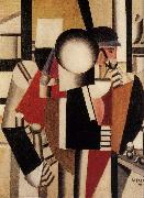 Fernard Leger Three Comrade oil painting picture wholesale